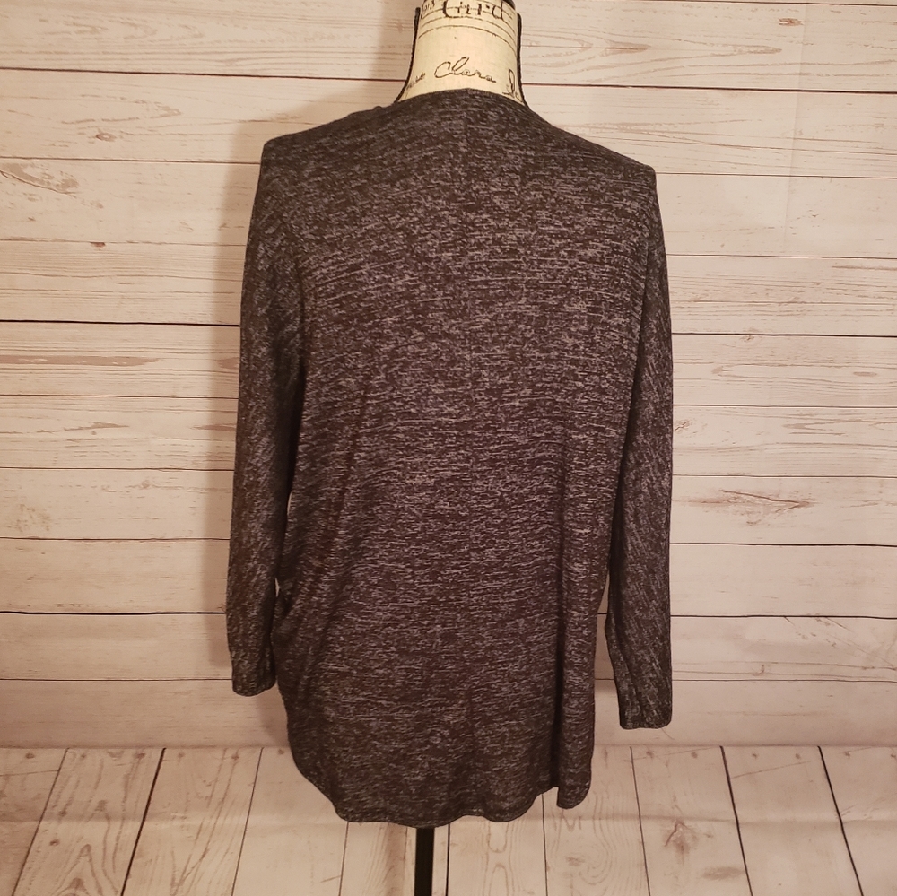 Charlotte russe grey cardigan medium - Picture 2 of 4